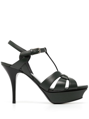 

Tribute platform sandals 105mm, Saint Laurent Tribute platform sandals 105mm