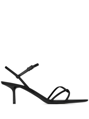 

Giqua 55mm leather sandals, Saint Laurent Giqua 55mm leather sandals