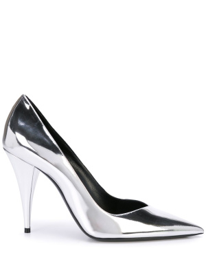 

Kiki metallic pumps, Saint Laurent Kiki metallic pumps