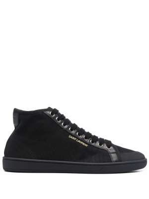 

Mid-top lace-up sneakers, Saint Laurent Mid-top lace-up sneakers