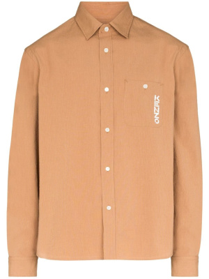 

Logo-print long-sleeve shirt, Kenzo Logo-print long-sleeve shirt