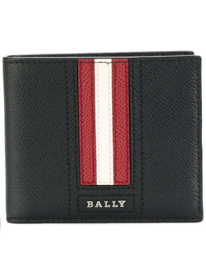 

Striped billfold wallet, Bally Striped billfold wallet