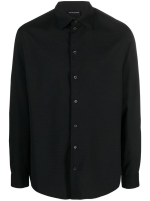 

Seersucker button-up shirt, Emporio Armani Seersucker button-up shirt