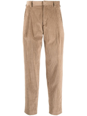 

Pleat-detail corduroy trousers, Woolrich Pleat-detail corduroy trousers
