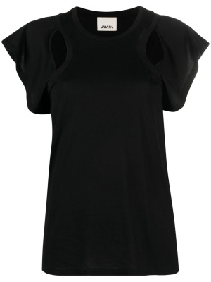 

Cut-out cotton T-shirt, ISABEL MARANT Cut-out cotton T-shirt