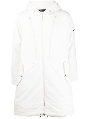 

Hooded zipped coat, Stone Island Shadow Project Hooded zipped coat