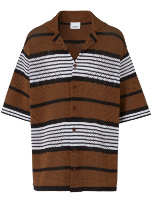 

Striped mesh shirt, Burberry Striped mesh shirt