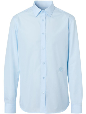 

Slim fit monogram motif shirt, Burberry Slim fit monogram motif shirt