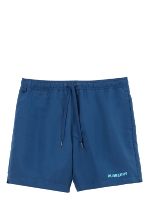 

Logo-print drawstring swim shorts, Burberry Logo-print drawstring swim shorts
