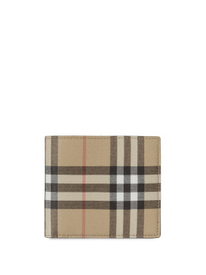 

Check-pattern bi-fold wallet, Burberry Check-pattern bi-fold wallet