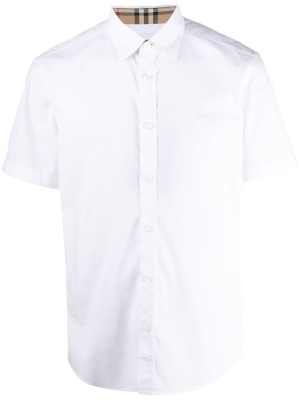

Embroidered TB monogram shirt, Burberry Embroidered TB monogram shirt