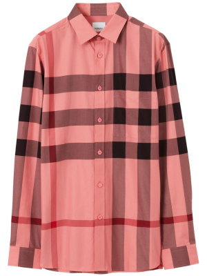 

Check-print cotton shirt, Burberry Check-print cotton shirt