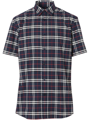 

Check short-sleeve shirt, Burberry Check short-sleeve shirt