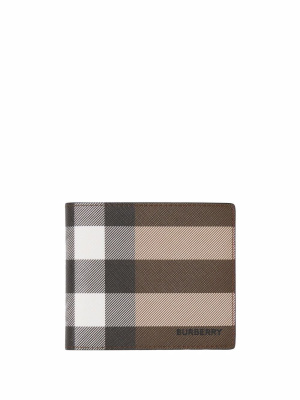 

Check logo wallet, Burberry Check logo wallet