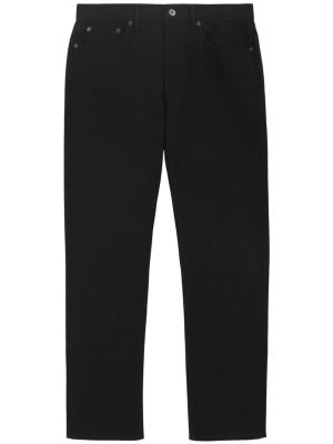 

Straight-leg cotton denim trousers, Burberry Straight-leg cotton denim trousers