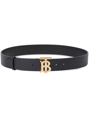 

Monogram-plaque reversible leather belt, Burberry Monogram-plaque reversible leather belt