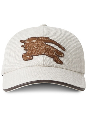 

EKD-appliqué baseball cap, Burberry EKD-appliqué baseball cap