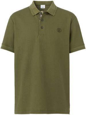 

Check trim polo shirt, Burberry Check trim polo shirt