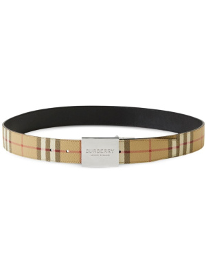 

Vintage Check reversible belt, Burberry Vintage Check reversible belt