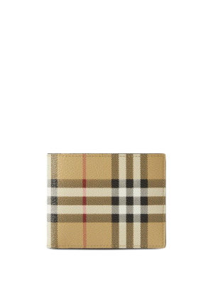

Check-print bi-fold wallet, Burberry Check-print bi-fold wallet