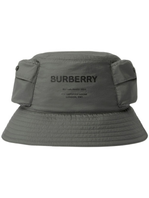 

Horseferry-motif bucket hat, Burberry Horseferry-motif bucket hat