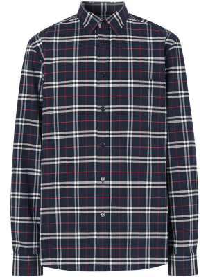 

Checked slim-fit shirt, Burberry Checked slim-fit shirt