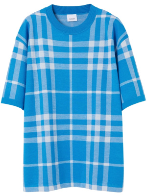 

Vintage-check print T-shirt, Burberry Vintage-check print T-shirt