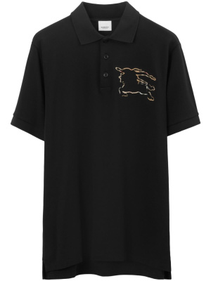 

Logo-print cotton polo shirt, Burberry Logo-print cotton polo shirt