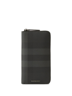 

Grained zip-around wallet, Burberry Grained zip-around wallet