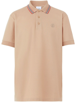 

Icon-stripe collar polo shirt, Burberry Icon-stripe collar polo shirt