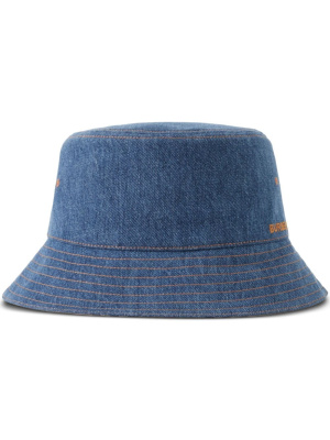 

Embroidered-logo bucket hat, Burberry Embroidered-logo bucket hat