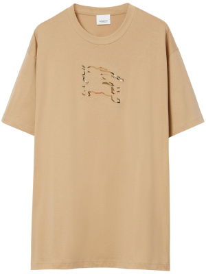 

Equestrian Knight-motif cotton T-shirt, Burberry Equestrian Knight-motif cotton T-shirt
