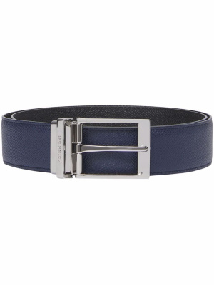 

Reversible grainy leather belt, Burberry Reversible grainy leather belt