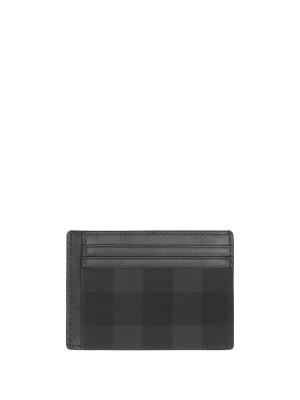 

Check-pattern leather cardholder, Burberry Check-pattern leather cardholder