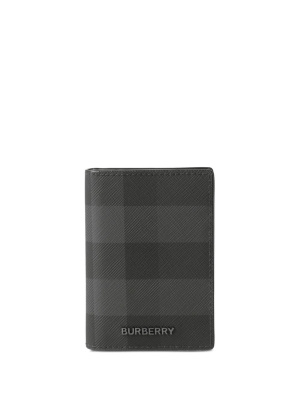 

Check-print bifold card holder, Burberry Check-print bifold card holder