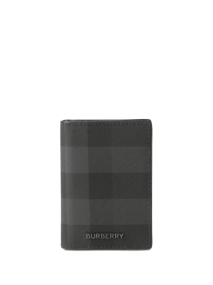 

Check-print bifold card holder, Burberry Check-print bifold card holder