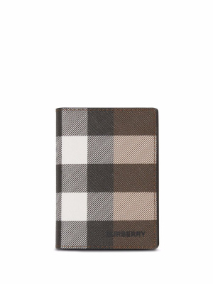 

Check-pattern folding cardholder, Burberry Check-pattern folding cardholder