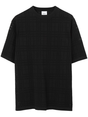 

Check-print cotton T-shirt, Burberry Check-print cotton T-shirt