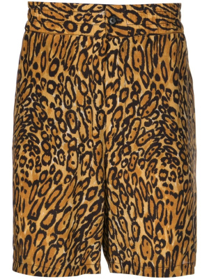 

Animal-print shorts, Moschino Animal-print shorts