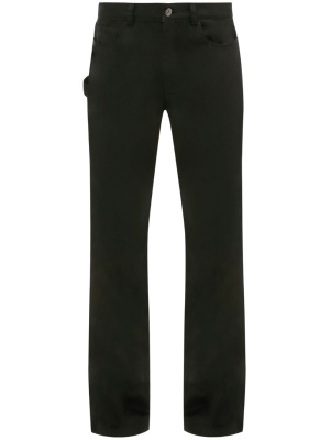

Logo-patch cotton trousers, JW Anderson Logo-patch cotton trousers