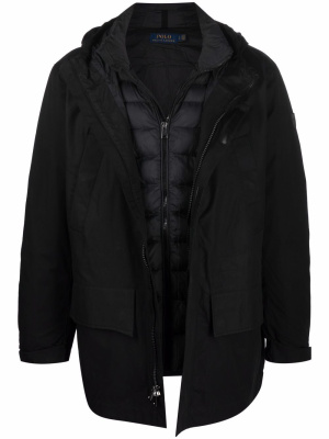 

Layered insulated parka, Polo Ralph Lauren Layered insulated parka