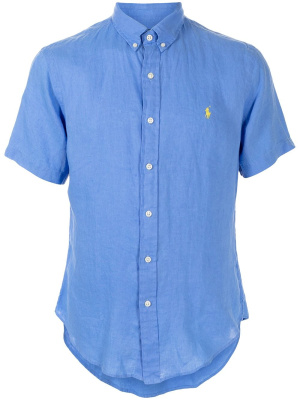 

Chest-logo linen shirt, Polo Ralph Lauren Chest-logo linen shirt