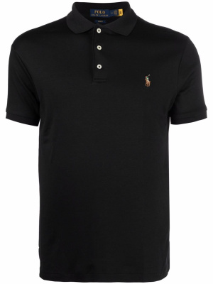 

Embroidered-logo polo shirt, Polo Ralph Lauren Embroidered-logo polo shirt