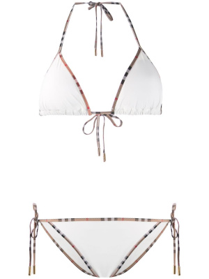 

Vintage Check-trim bikini, Burberry Vintage Check-trim bikini