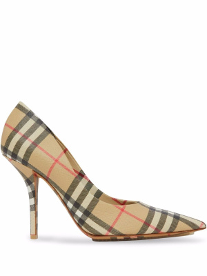 

Vintage Check point-toe pumps, Burberry Vintage Check point-toe pumps