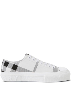 

Check cotton sneakers, Burberry Check cotton sneakers