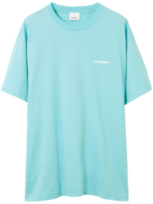 

Logo-print round-neck T-shirt, Burberry Logo-print round-neck T-shirt