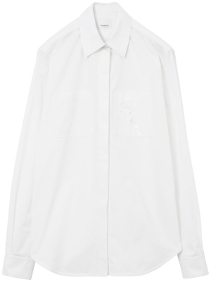 

EKD broderie-anglaise cotton shirt, Burberry EKD broderie-anglaise cotton shirt