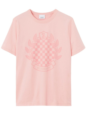 

Chequered Crest cotton T-shirt, Burberry Chequered Crest cotton T-shirt