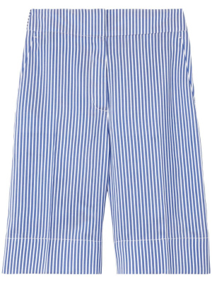 

Striped silk shorts, Burberry Striped silk shorts